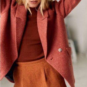 Sezane Andrew Coat Sienna